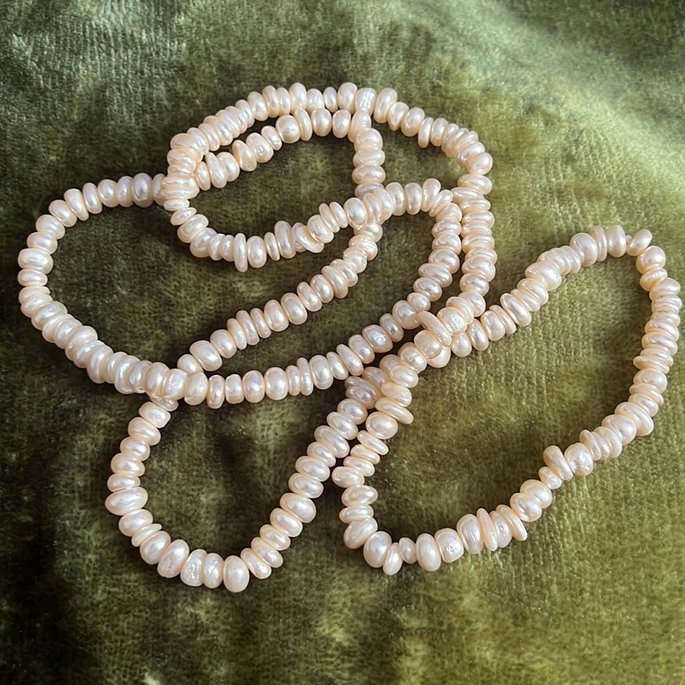 AUTHENTIC FRESHWATER PEARL LONG NECKLACE